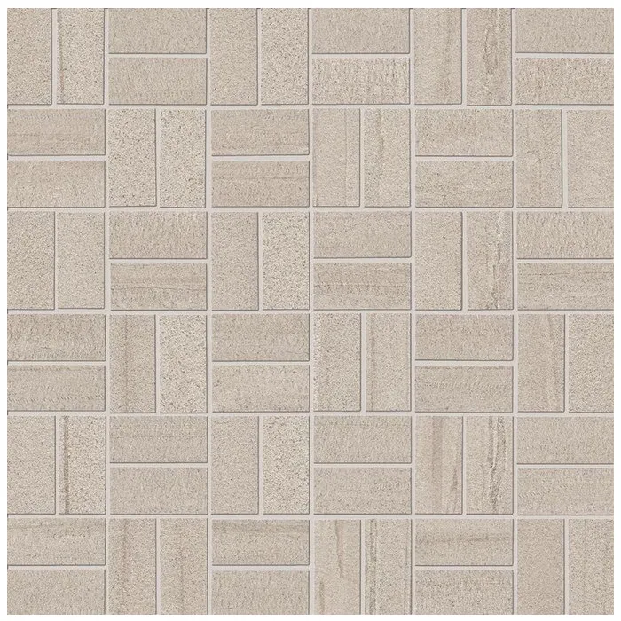 Evo-Q Mosaico Domino Light Grey 30x30